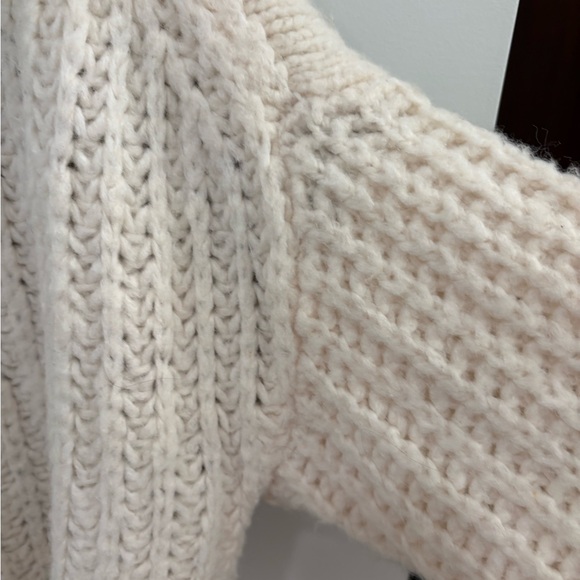 Free People Fair Isle Alpine Knit Wool Alpaca Blend Sweater Size XS - Picture 9 of 14